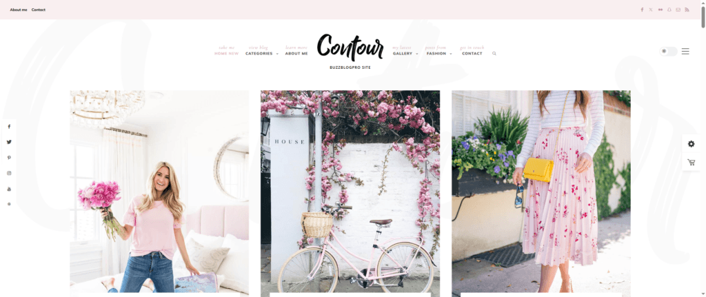 Buzz – Personal & Lifestyle WordPress Blog Theme with Dark Mode