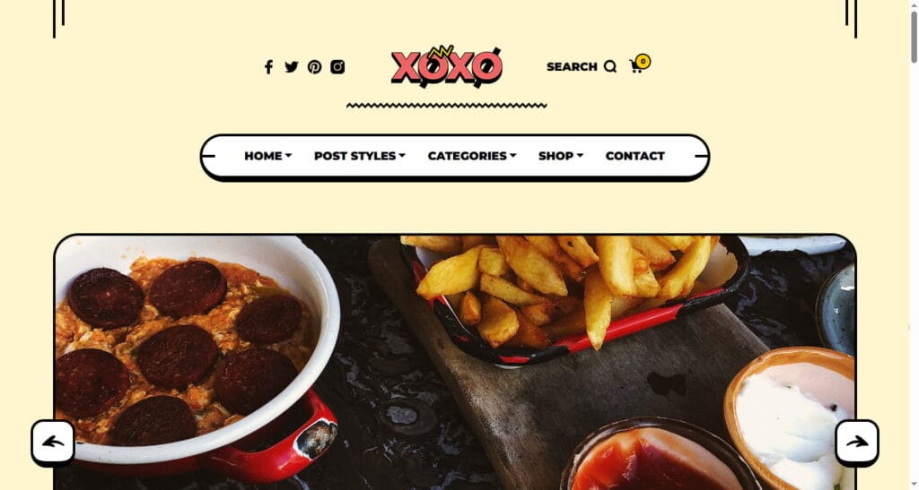 Xoxo – Personal Blog & Magazine WordPress Theme